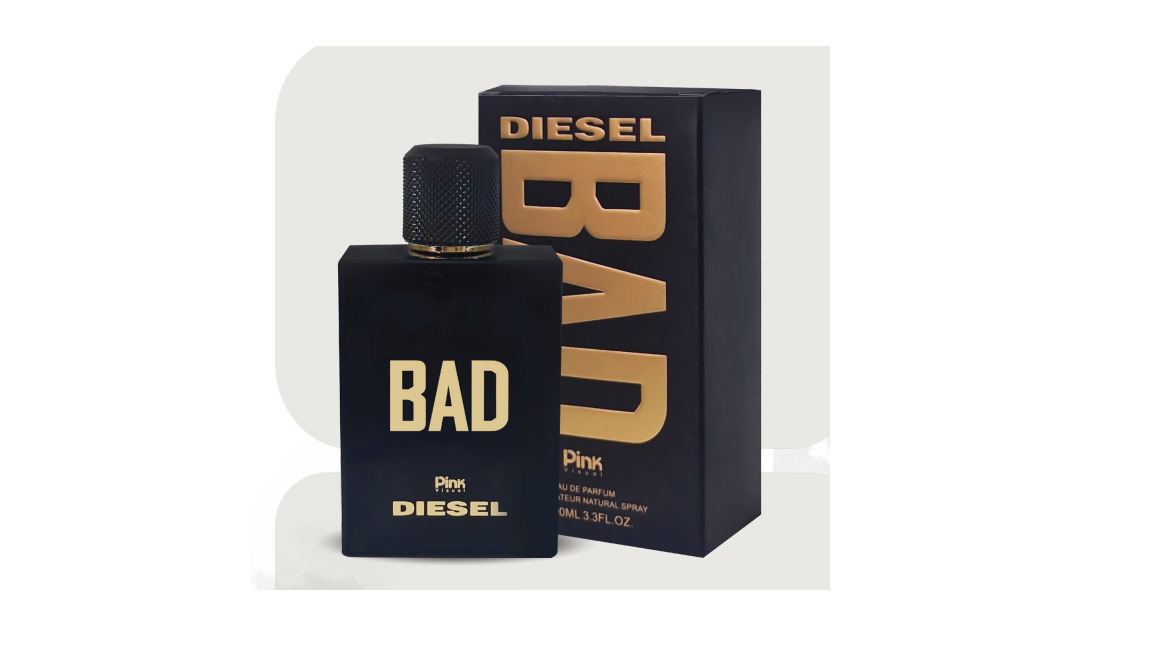 ادوپرفیوم مردانه پینک  مدل بد دیزل Bad Diesel حجم 100 میلی لیتر