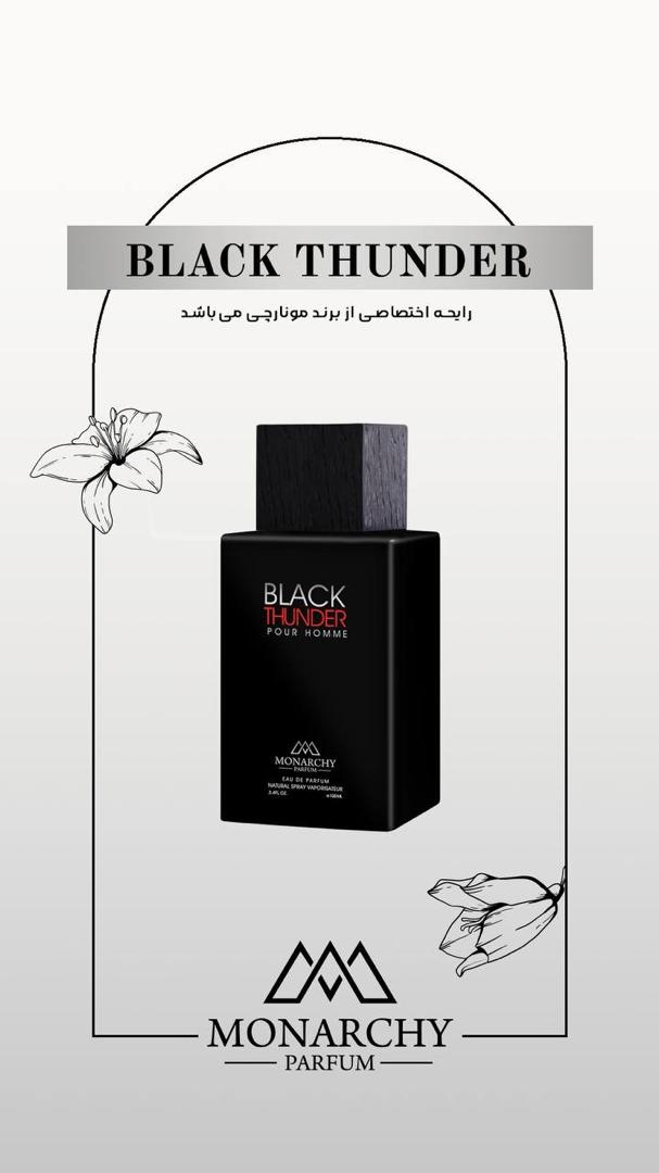 ادکلن مردانه مونارچی بلک تندر  Monarchy Black Thunder 100ml