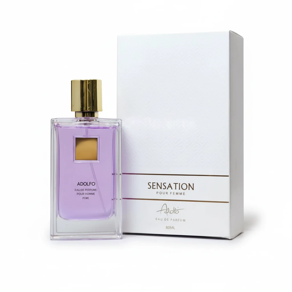 ادو پرفیوم زنانه آدولفو ADOLFO مدل Sensation حجم 80 میلی