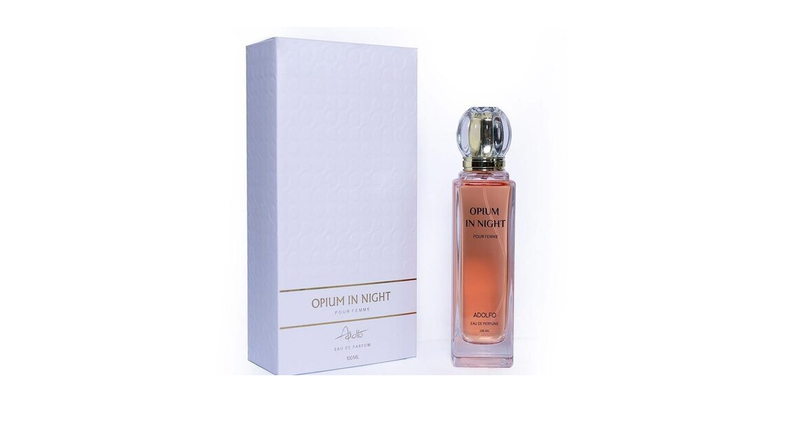 ادو پرفیوم آدولفو ADOLFO  مدل اوپیوم این نایت 100 میل OPIUM IN NIGHT