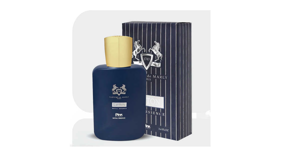 ادکلن پینک  مدل پارفومز د مارلی لیتون Parfums de Marly Layton حجم 100 میلی لیتر