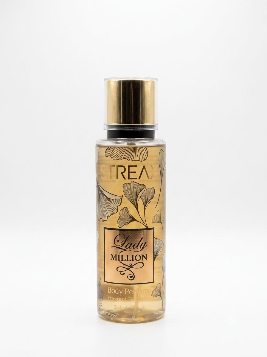 بادی اسپلش بدن استریکس Lady Million لیدی میلیون 250 میل