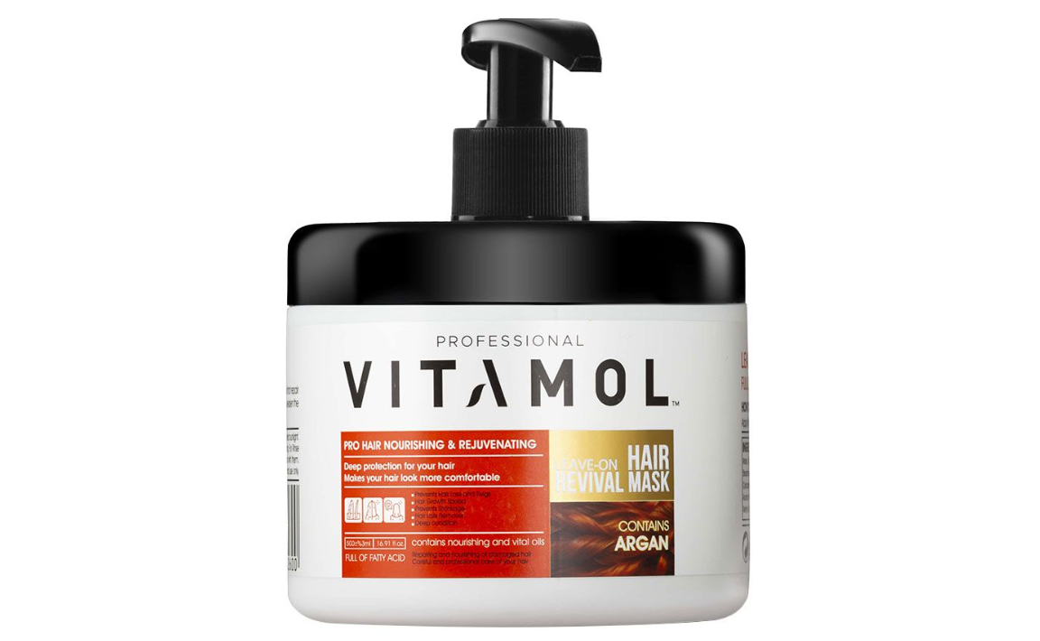 ماسک مو 500 میل خارج حمام آرگان ویتامول | VITAMOL