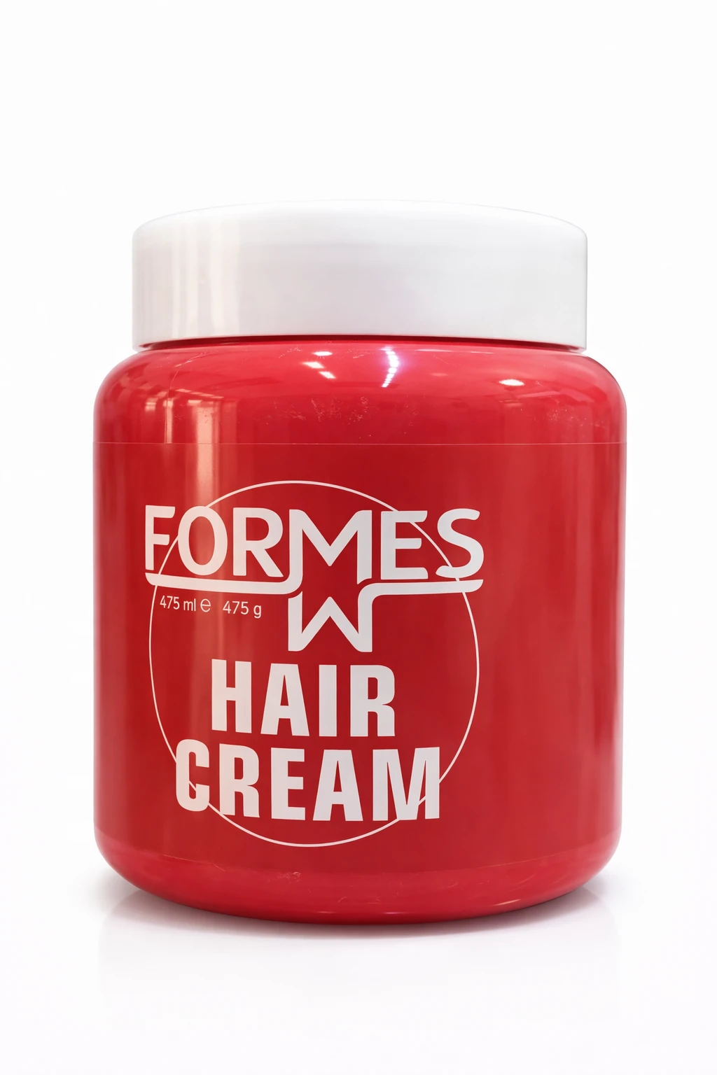 کرم موی فورمس FORMES کاسه ای قرمز حجم 475 میلی لیتری