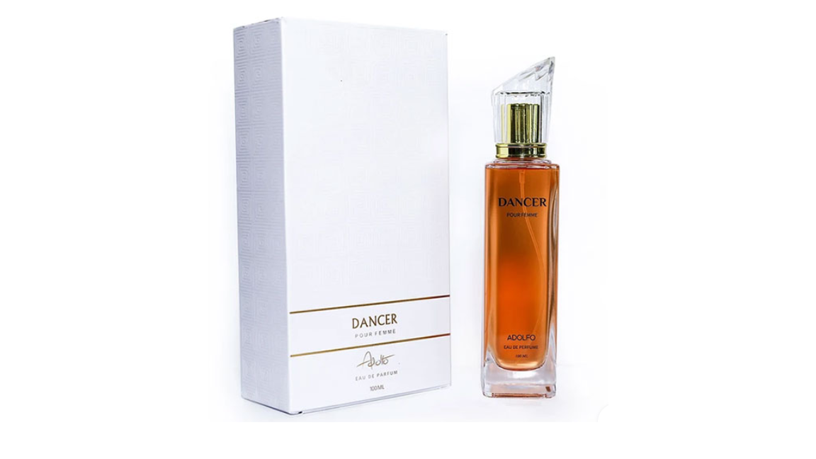 ادکلن آدولفو ADOLFO مدل دنسر DANCER زنانه حجم 100 میلی لیتر