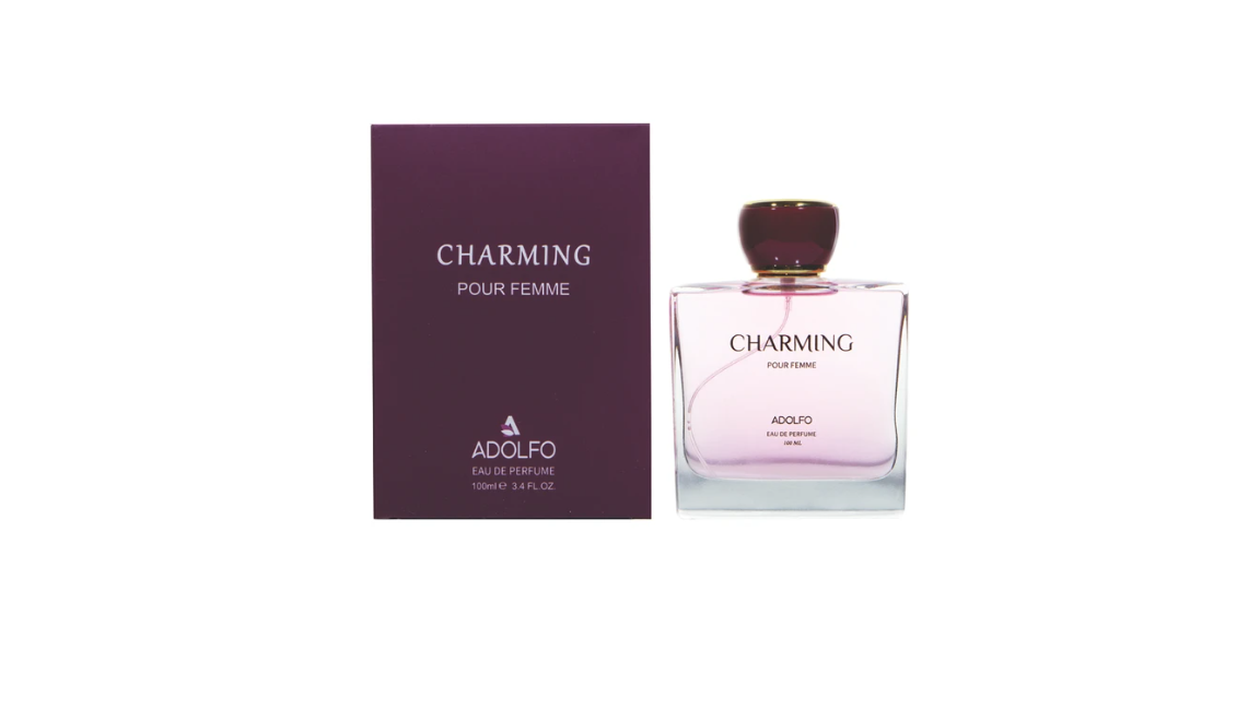 ادو پرفیوم زنانه آدولفو Adolfo مدل Charming حجم 100 میلی لیتر